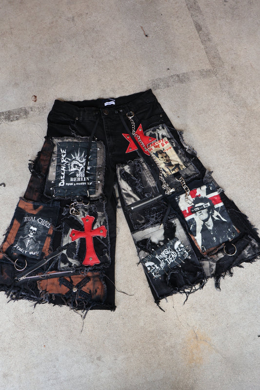 RE: Ash Washed Patch Denim RA799