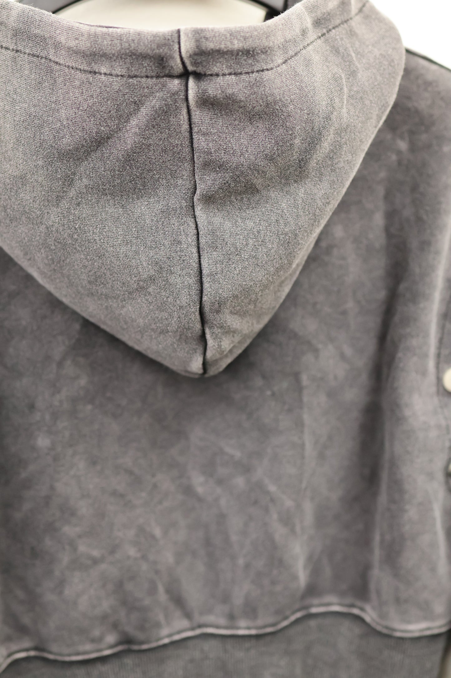 Carbon Crop Hoodie A309