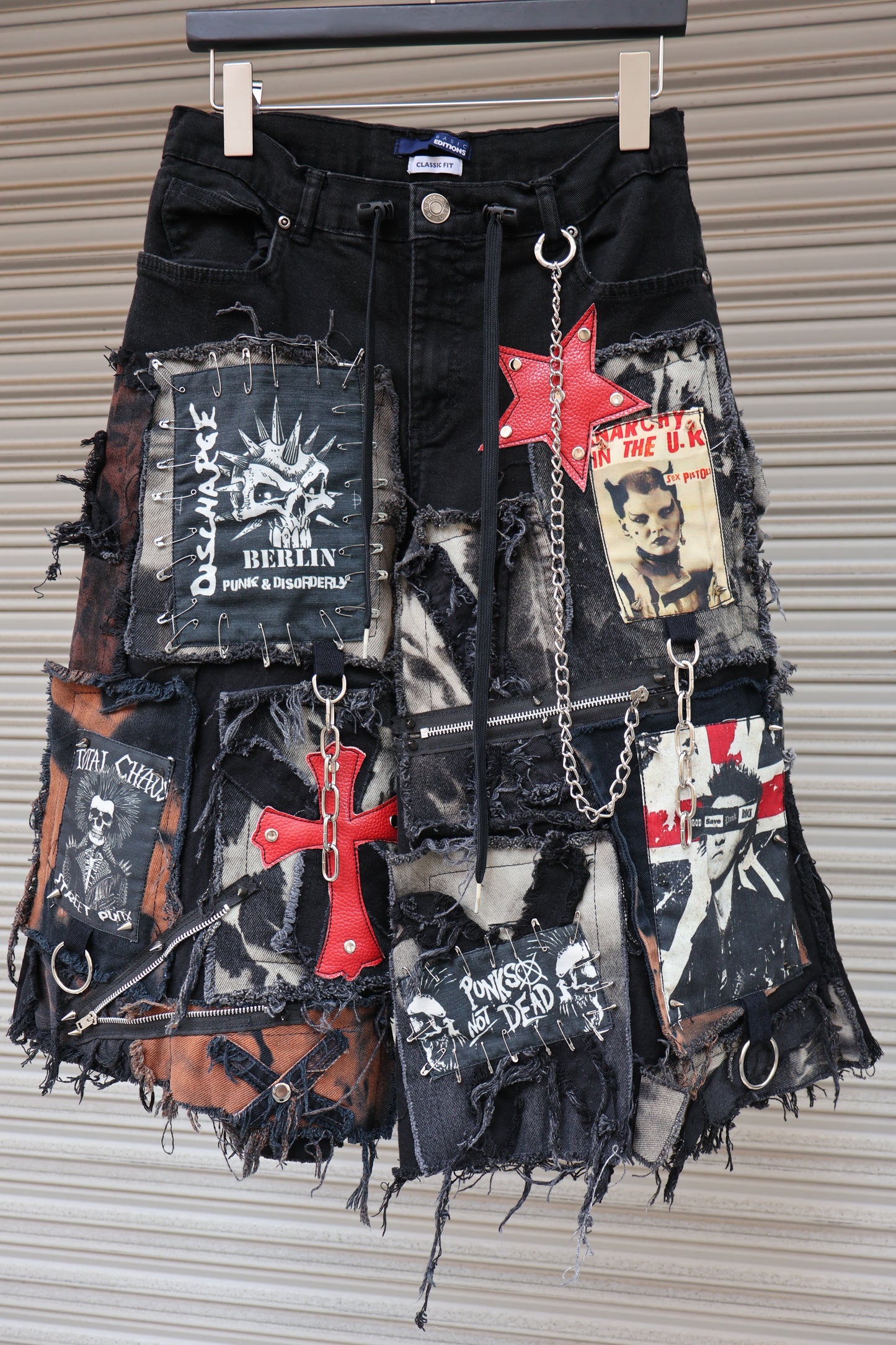 RE: Ash Washed Patch Denim RA799