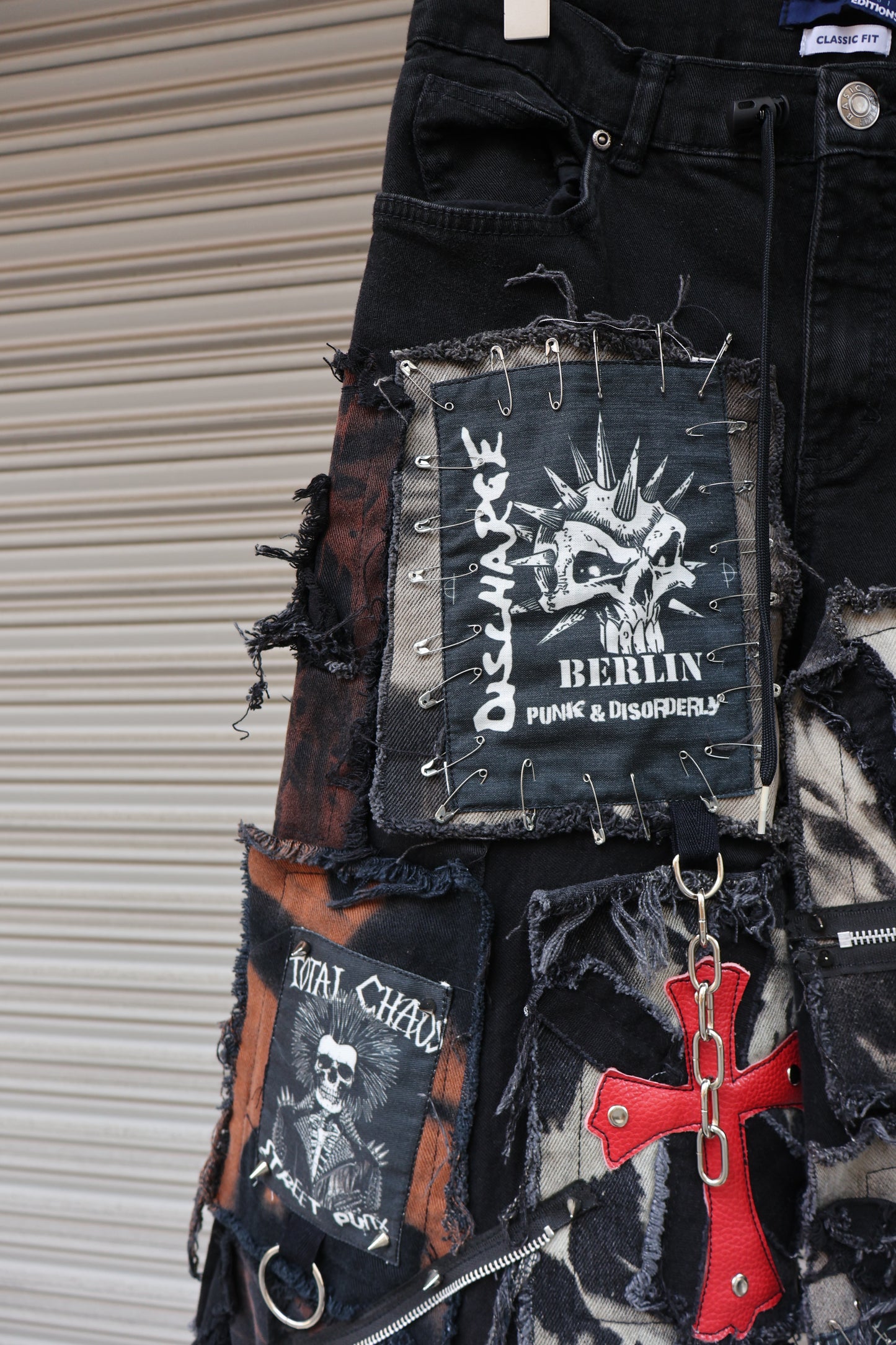 RE: Ash Washed Patch Denim RA799