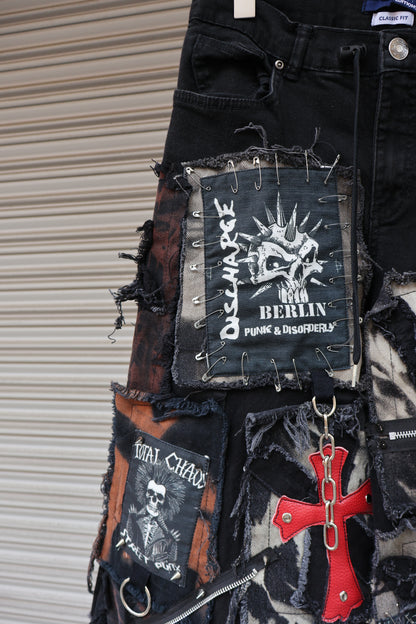 RE: Ash Washed Patch Denim RA799