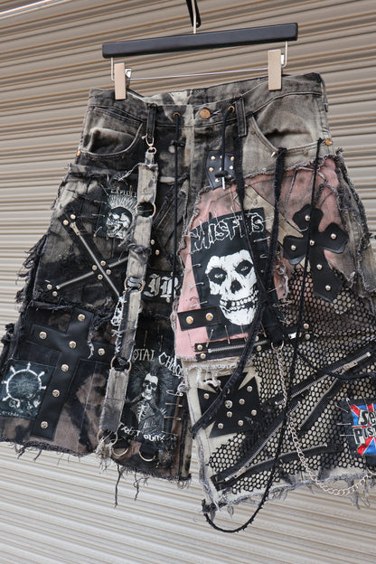 RE: Ash Washed Patch Denim RA801