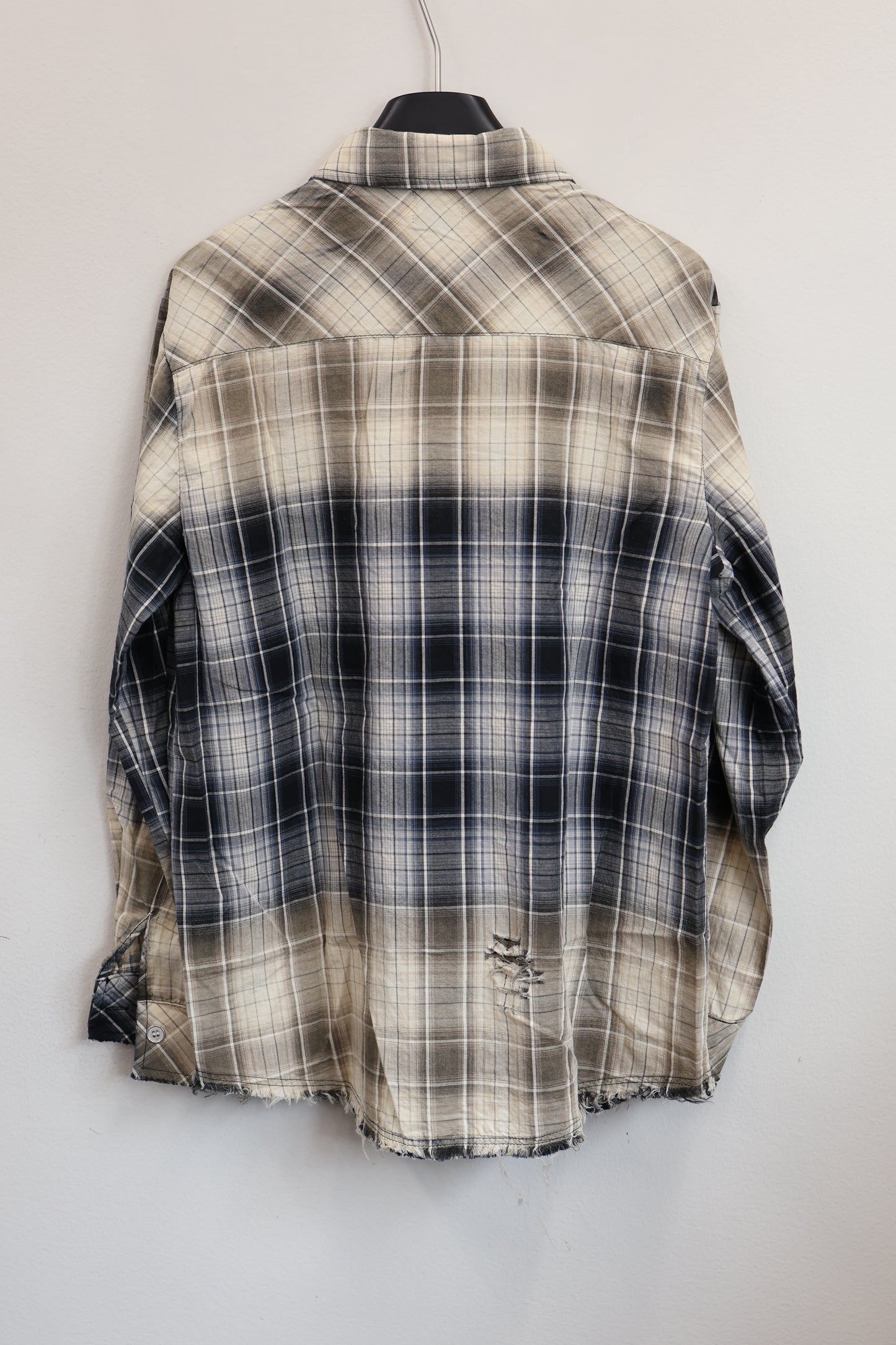 bicolor checkshirt A305