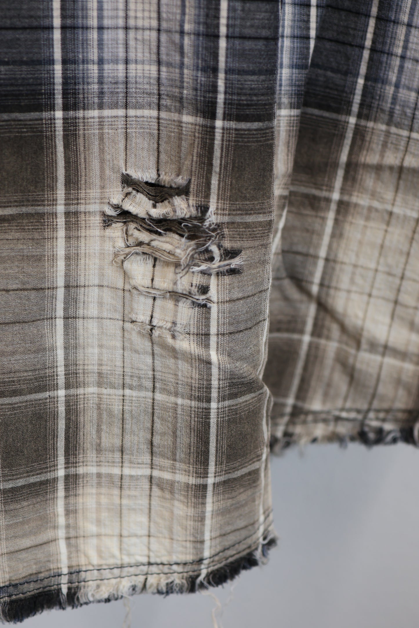 bicolor checkshirt A305