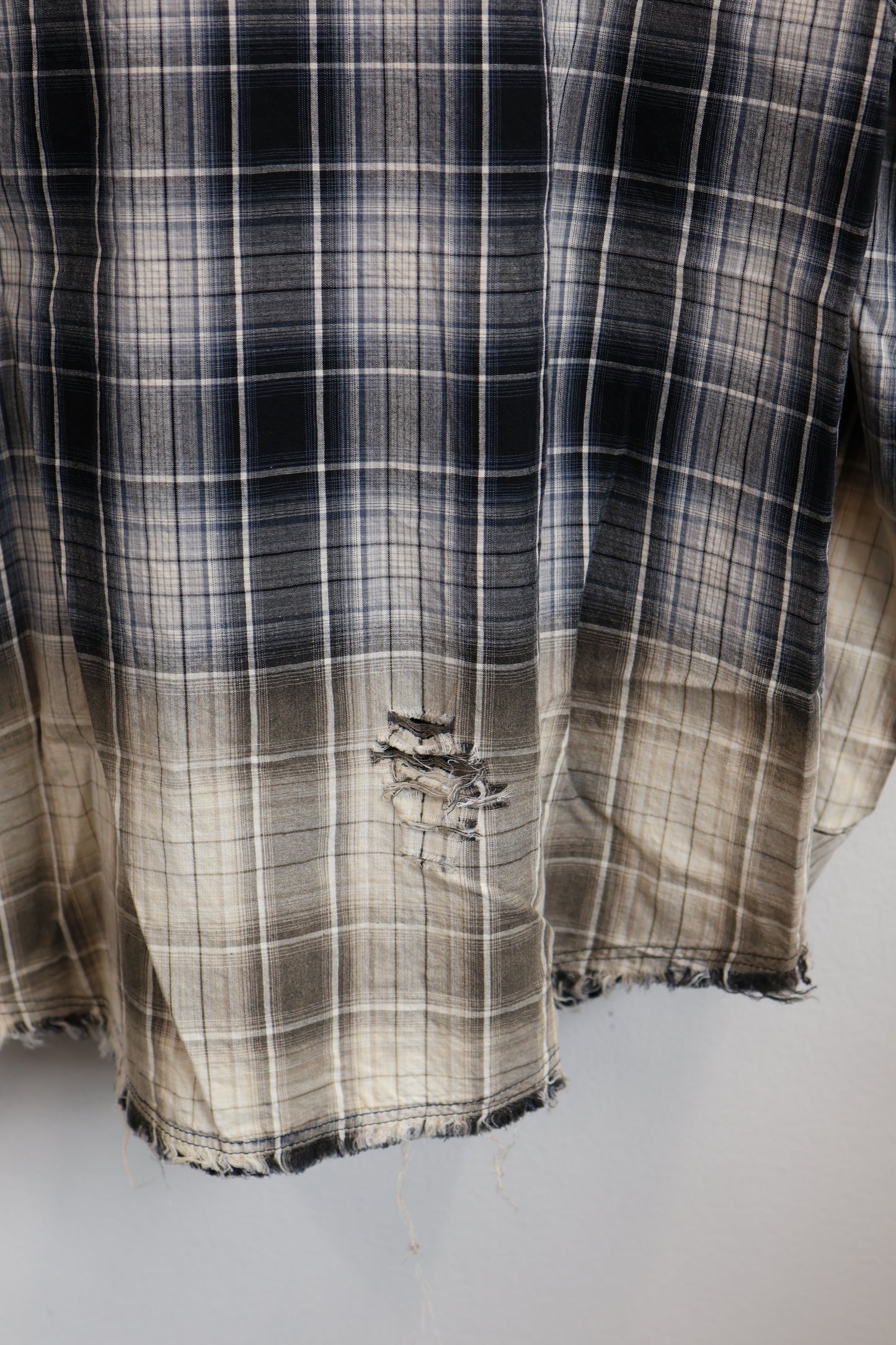 bicolor checkshirt A305