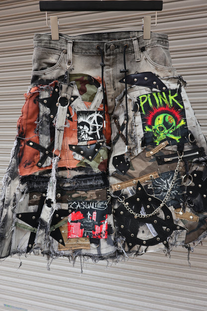 RE: Ash Washed Patch Denim RA800