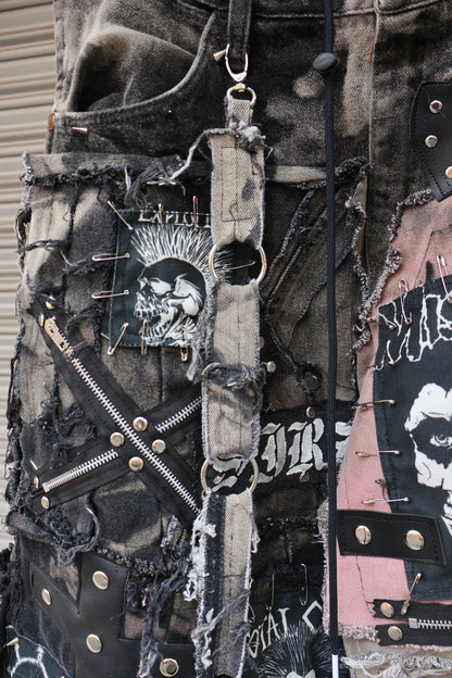 RE: Ash Washed Patch Denim RA801