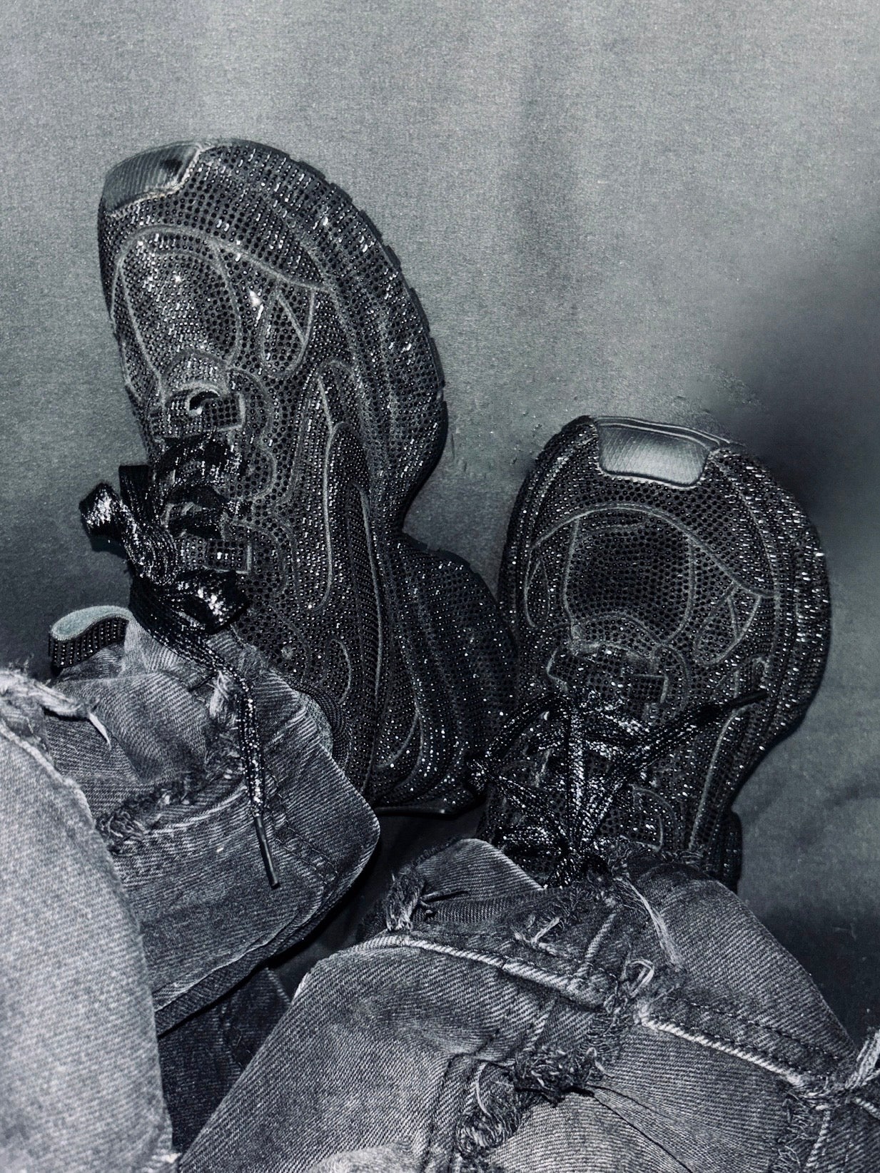 stone meshdat sneaker A682