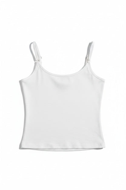 Cutout Cross Cami Top  A554