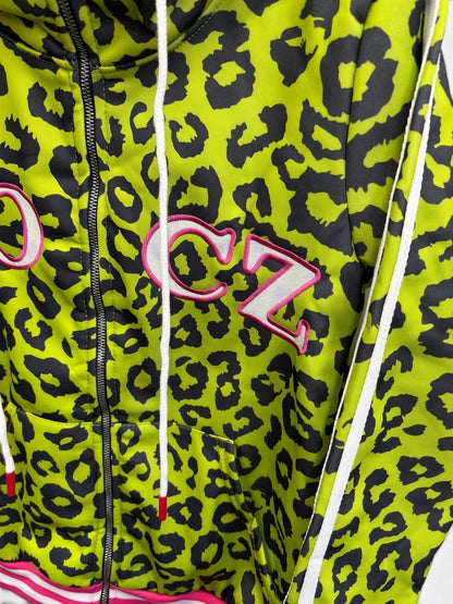 Neon Leopard Hoodie  A567