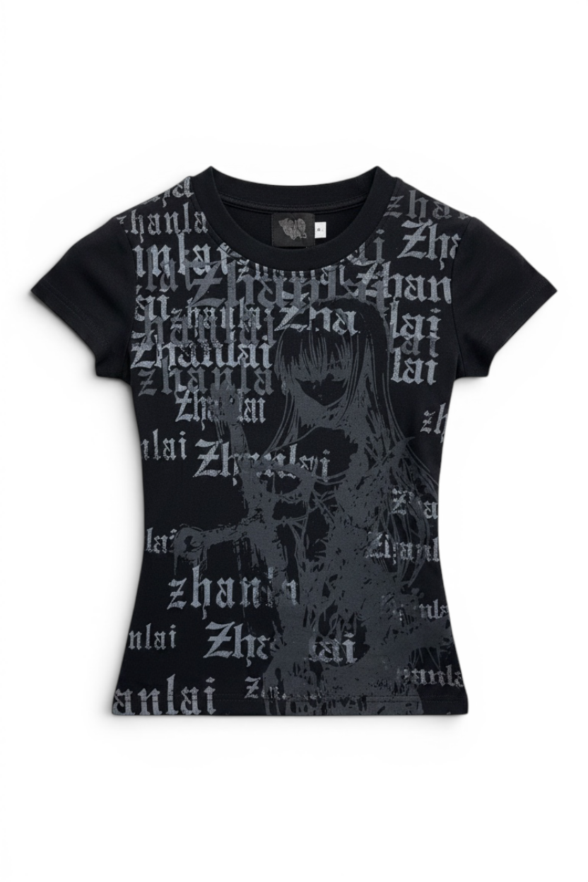 TextGirl Graphic Tee  A557