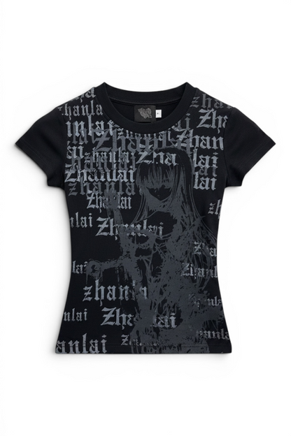 TextGirl Graphic Tee  A557