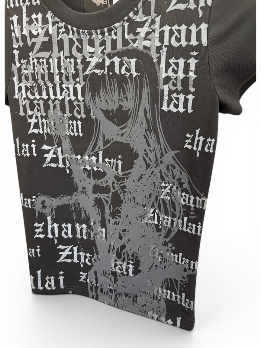 TextGirl Graphic Tee  A557