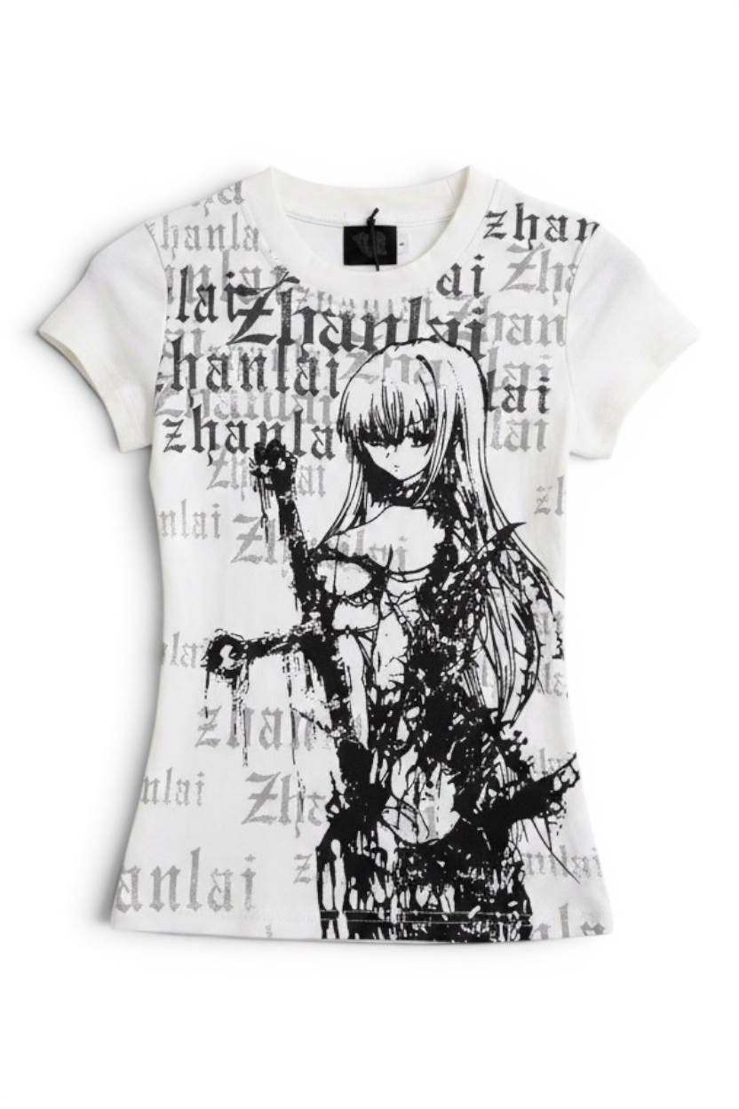 TextGirl Graphic Tee  A557