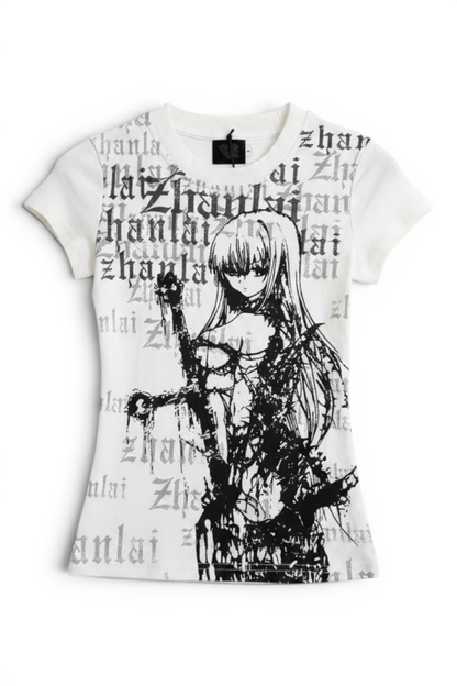 TextGirl Graphic Tee  A557