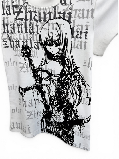 TextGirl Graphic Tee  A557