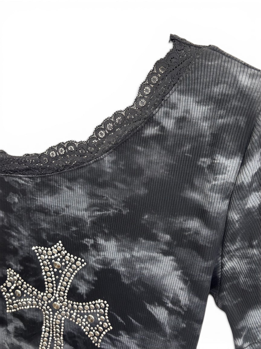 Stud Cross Asym Top  A558