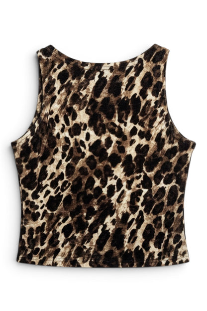 Leopard Line Tank  A559