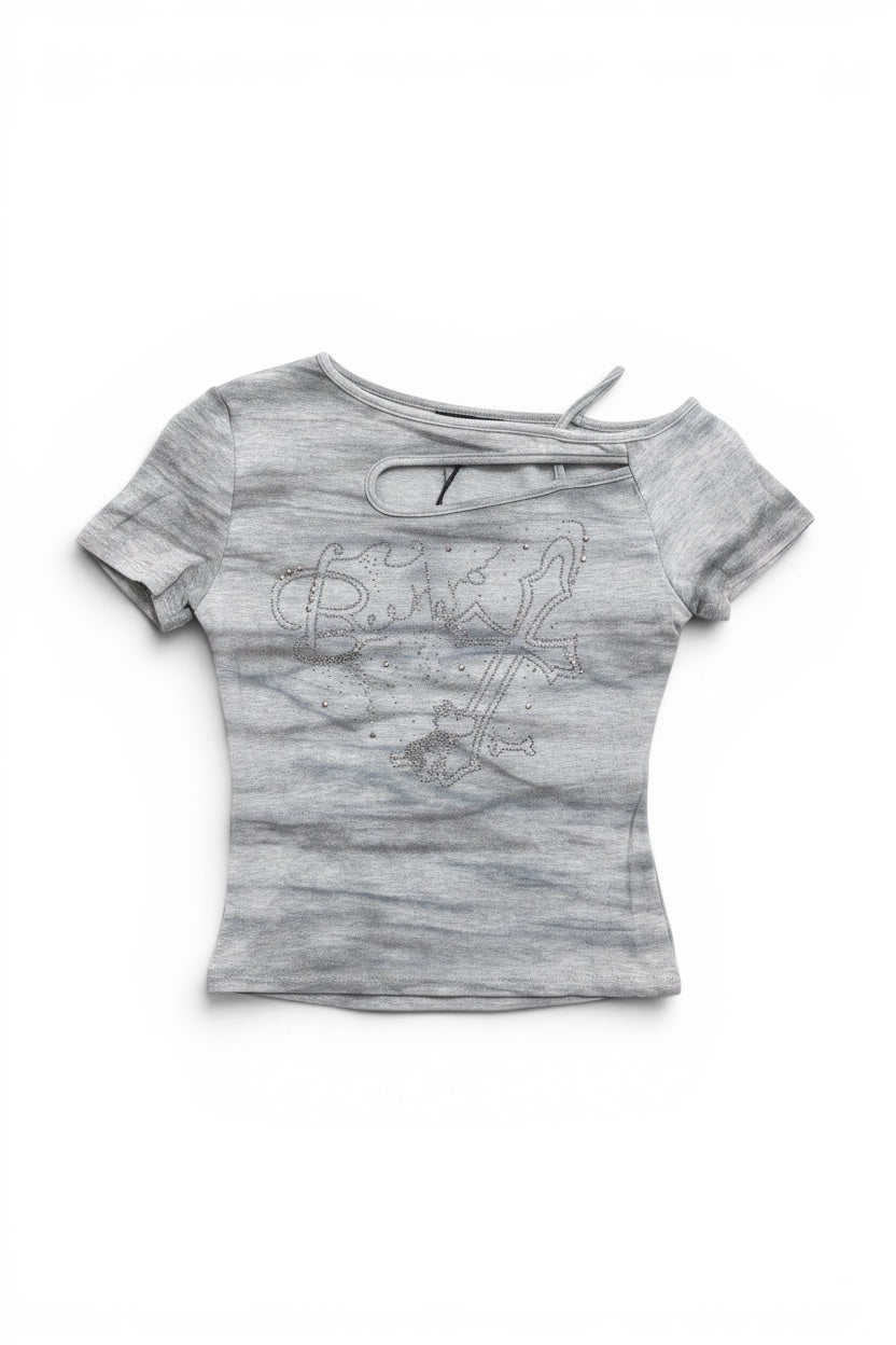 Fade Graphic Top  A556