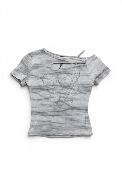 Fade Graphic Top  A556