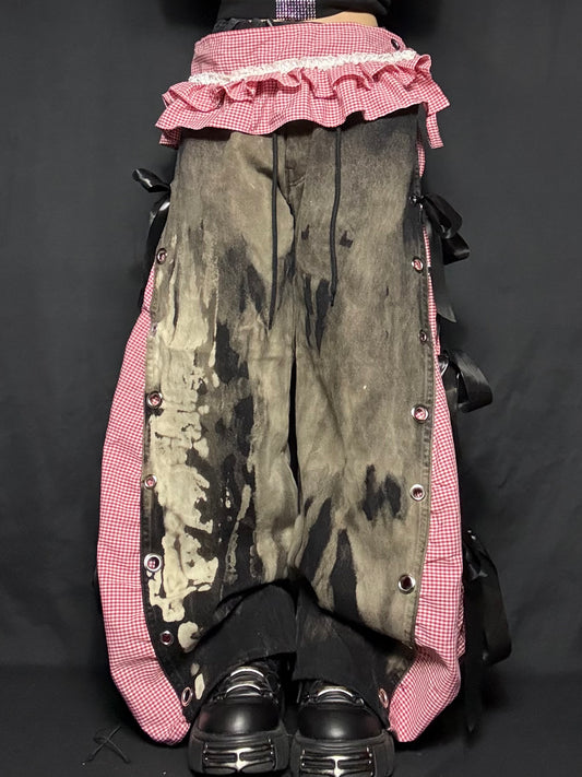 1618 remake skirt pattern denim_RB111