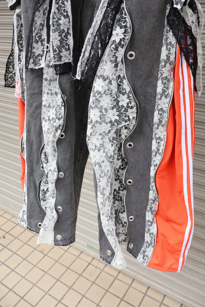 1618 remake ribbon denim_RA839
