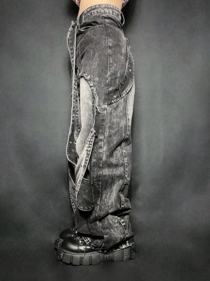 over tape denim A419