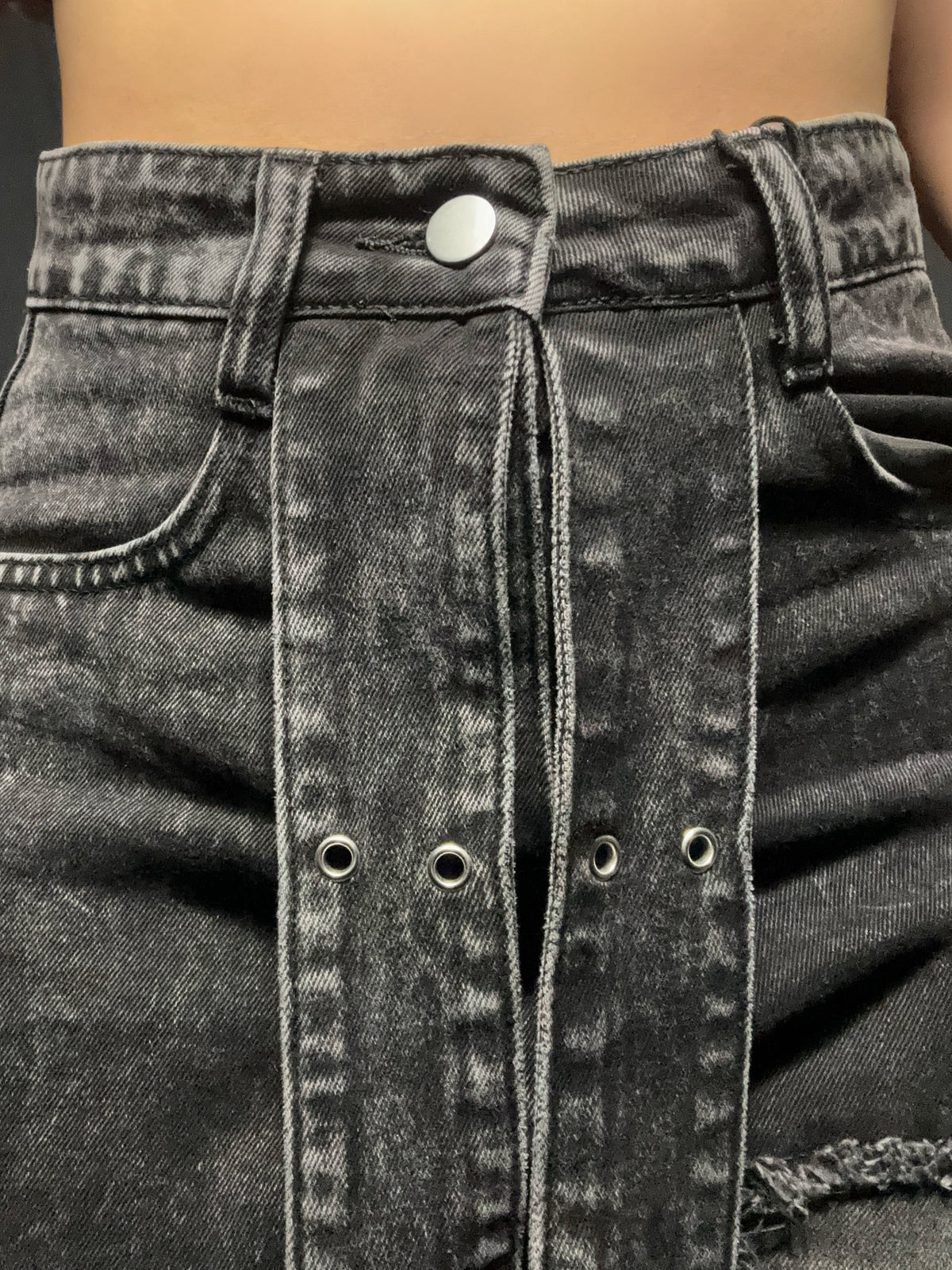 over tape denim A419