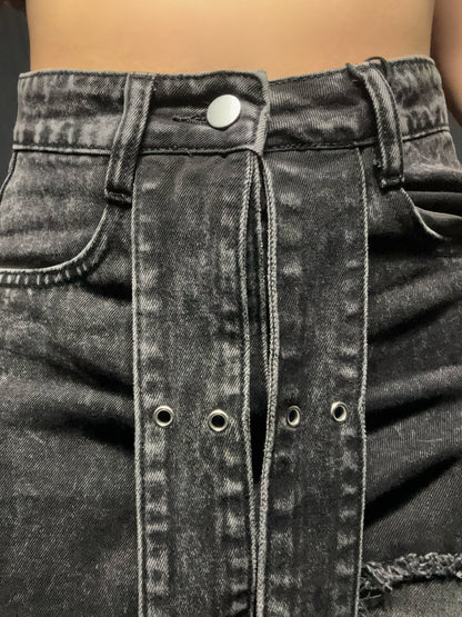 over tape denim A419