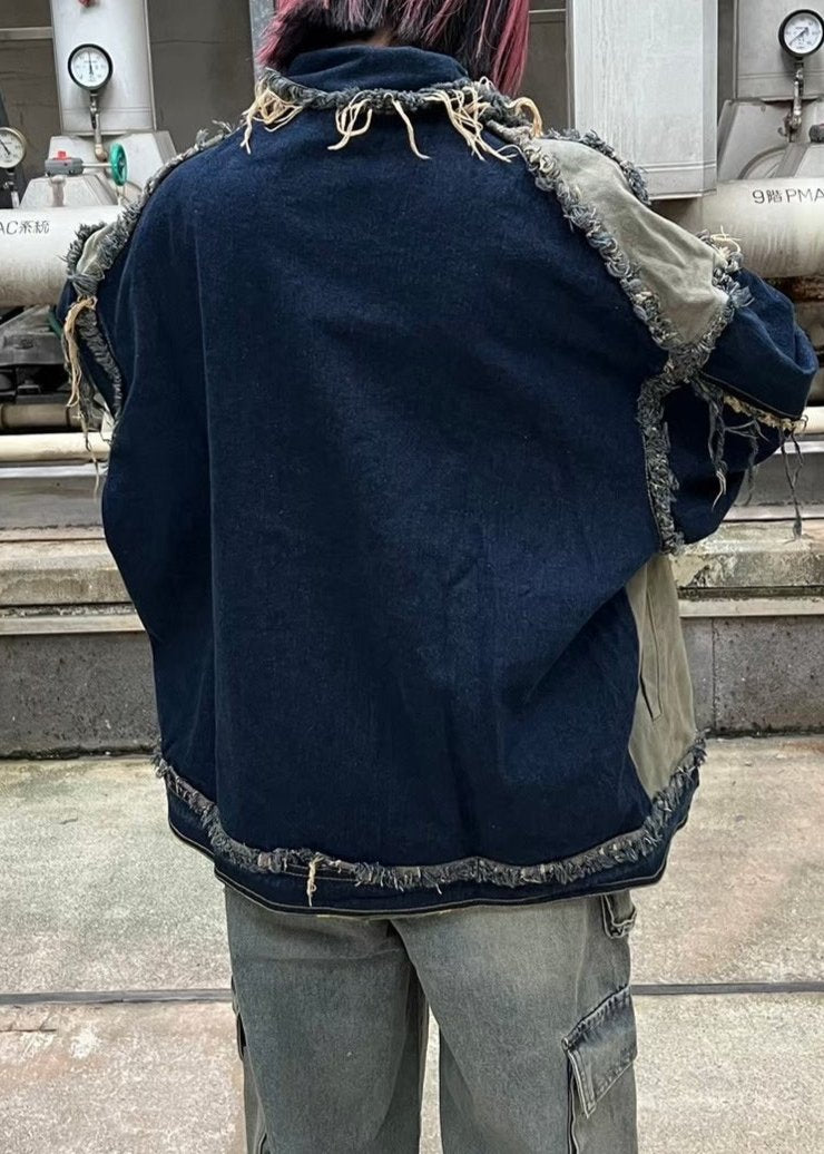 back denim jacket