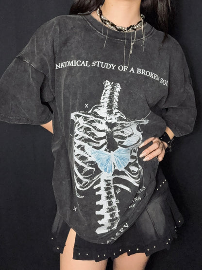 butterfly born tee A182