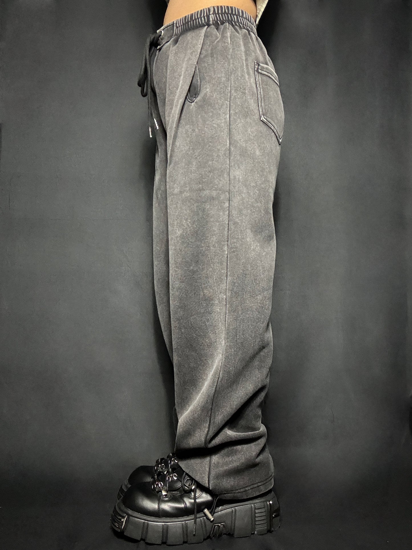 Coal Wide Pants A280