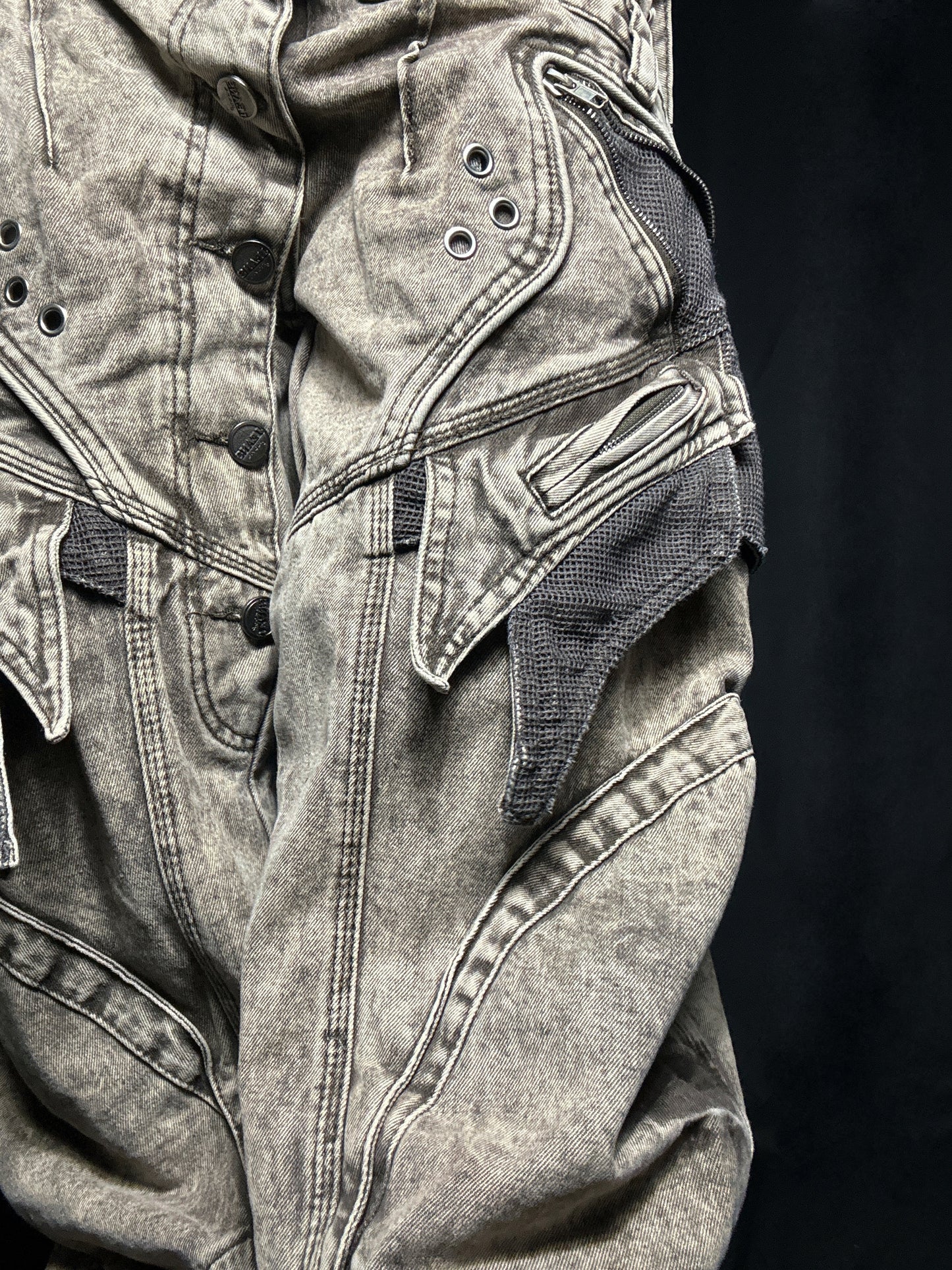 3DW Panel Denim Pants  A531