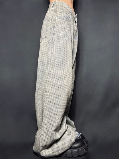 24-K18
stone loose denim A173