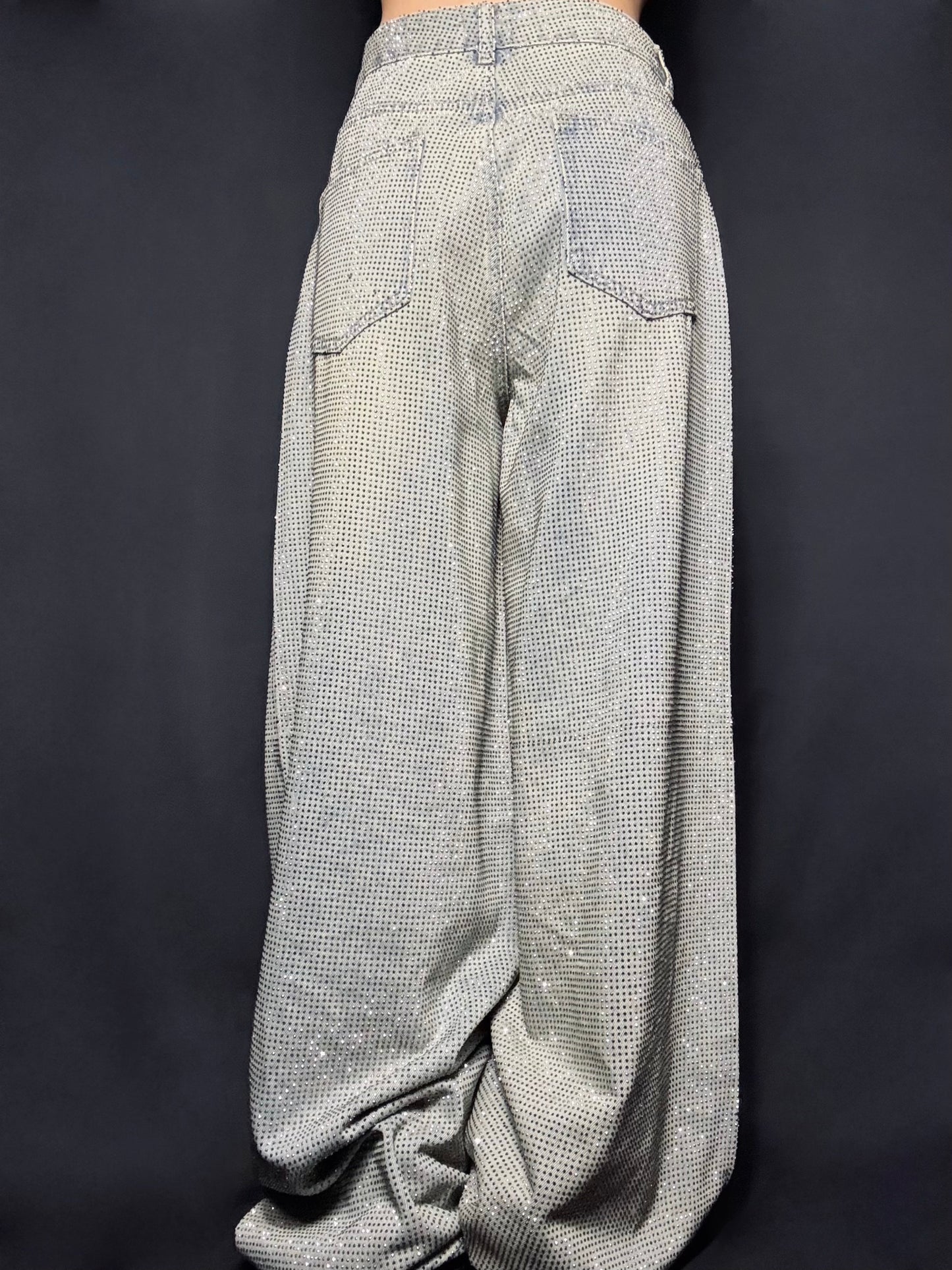 24-K18
stone loose denim A173