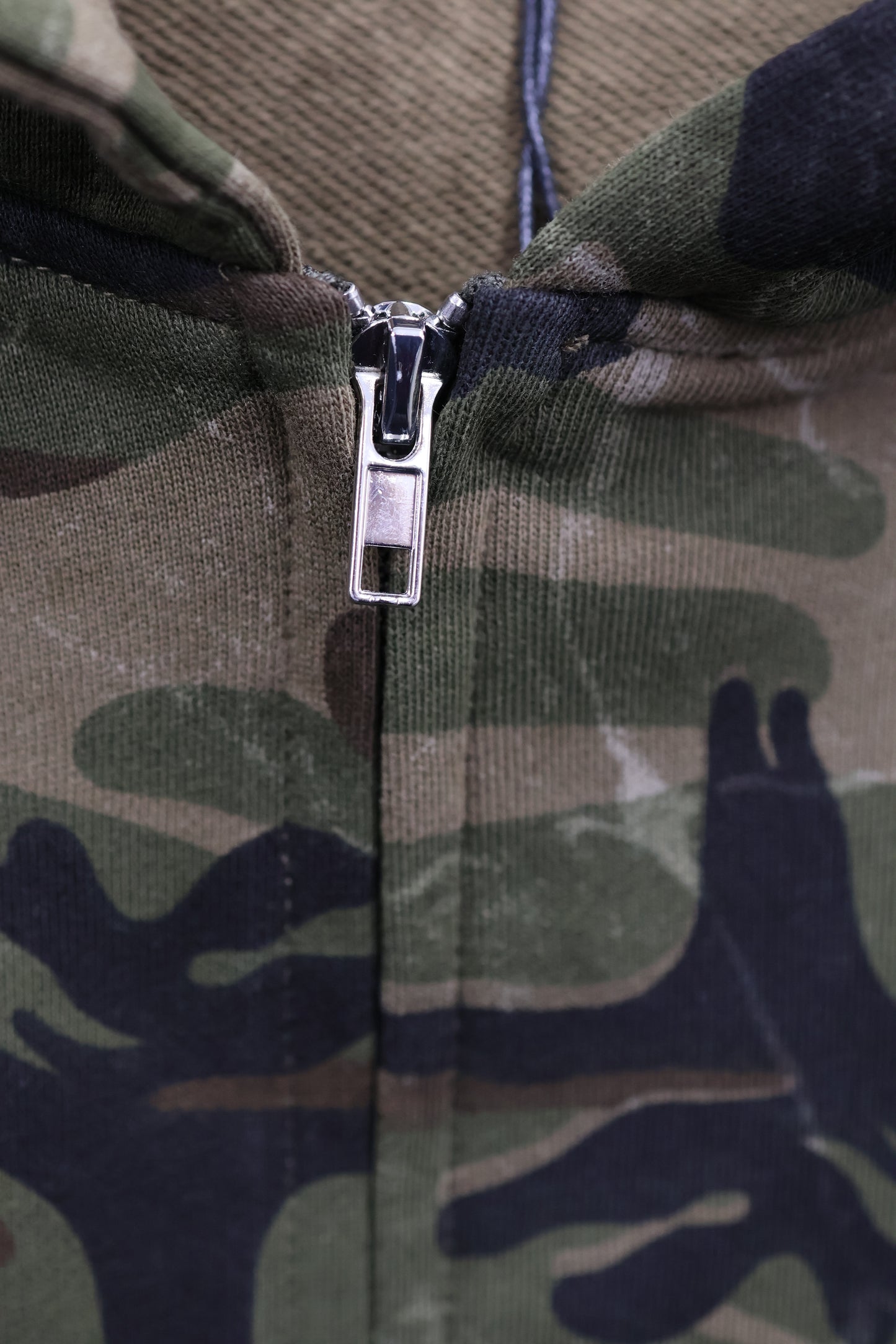 Camo Street Zip Hoodie A316