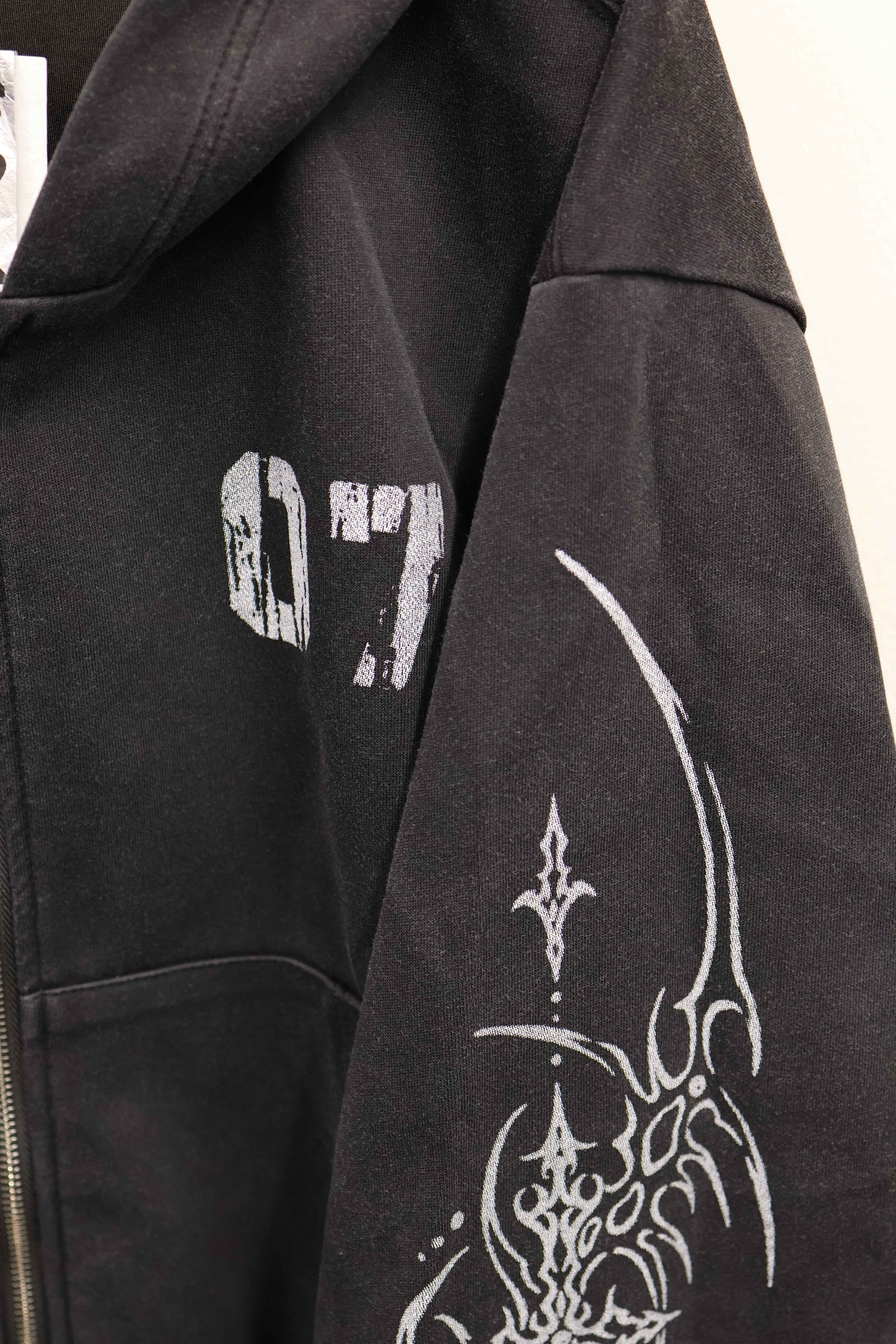 Acid Fade Zip Hoodie A313 – 1618