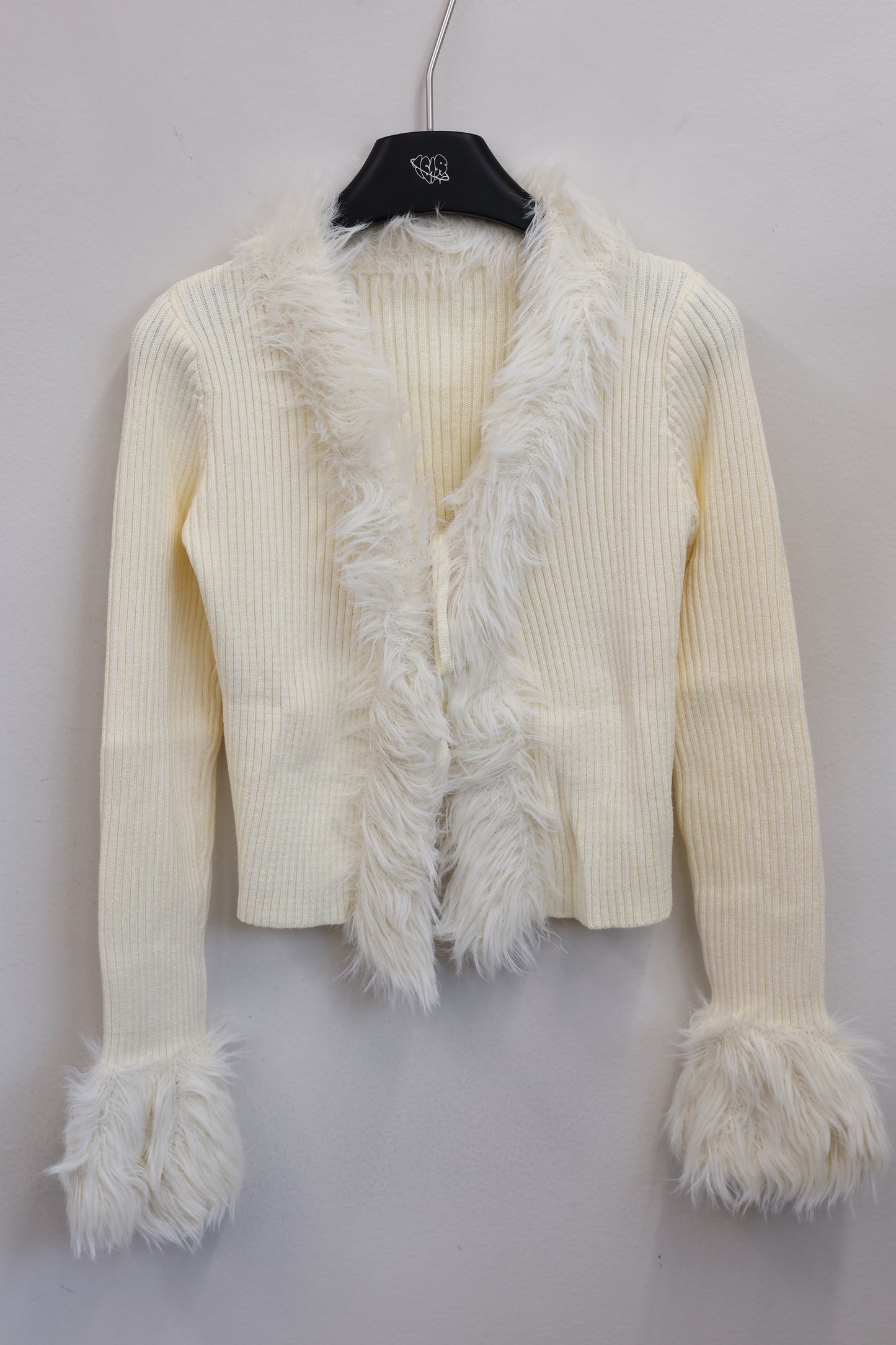 Fur Trim Cardigan A319