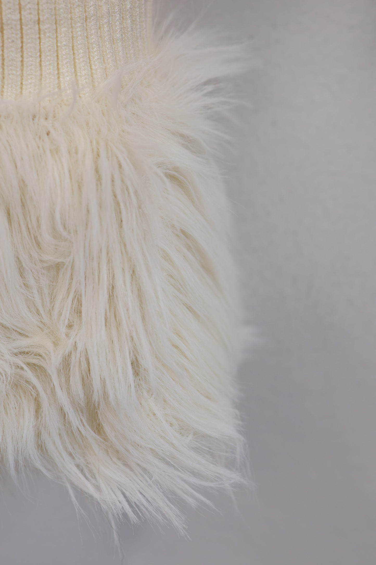 Fur Trim Cardigan A319