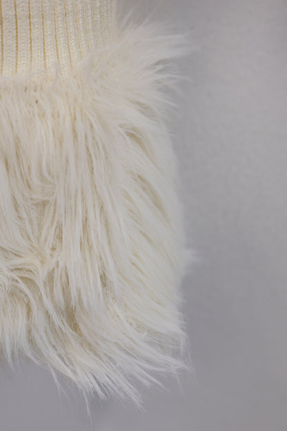 Fur Trim Cardigan A319