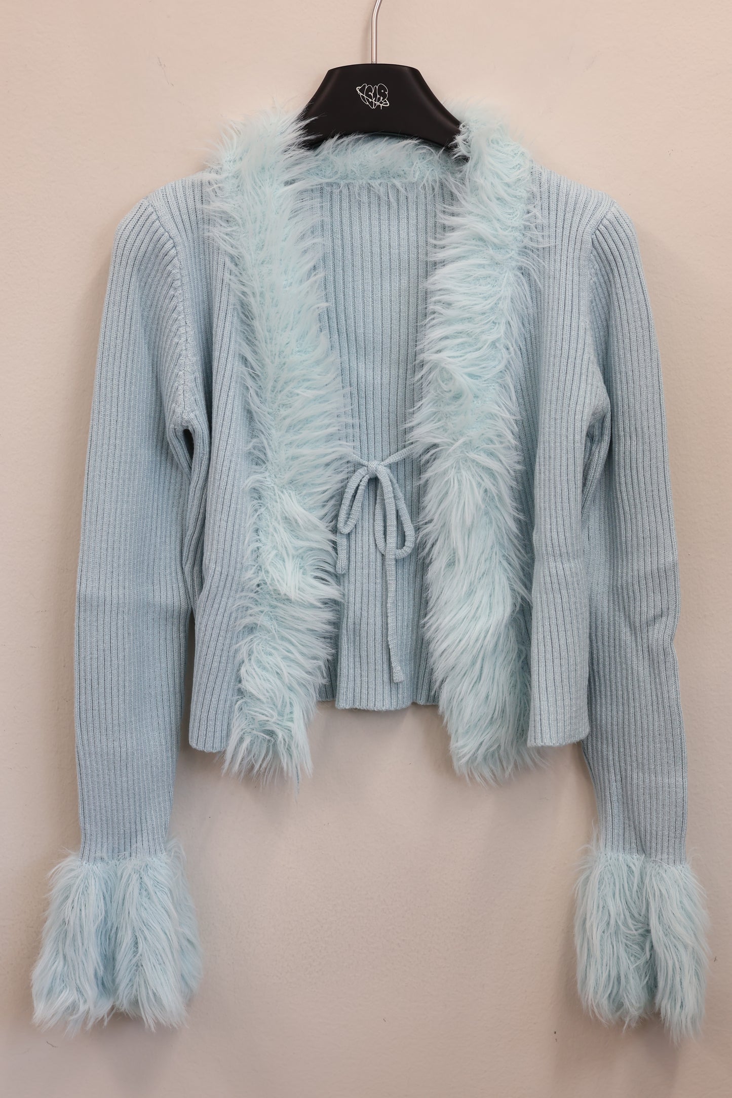 Fur Trim Cardigan A319