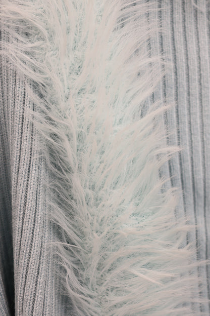 Fur Trim Cardigan A319