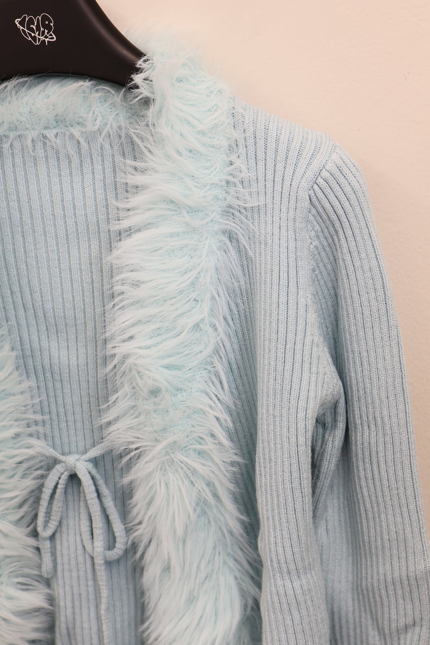 Fur Trim Cardigan A319