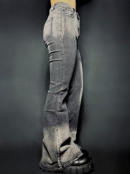 gradation flare denim A126
