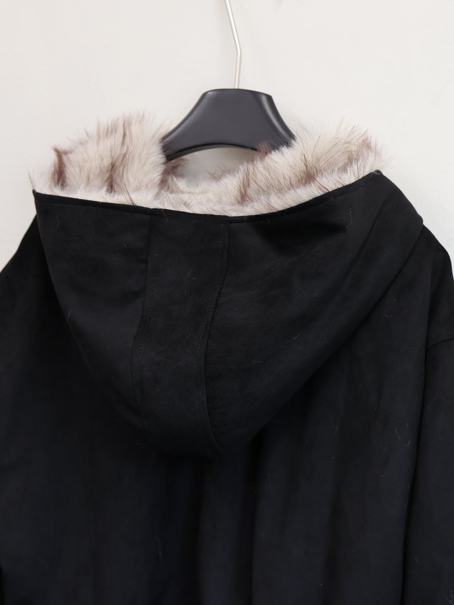 Fuzzy Edge Zip Hoodie　A448