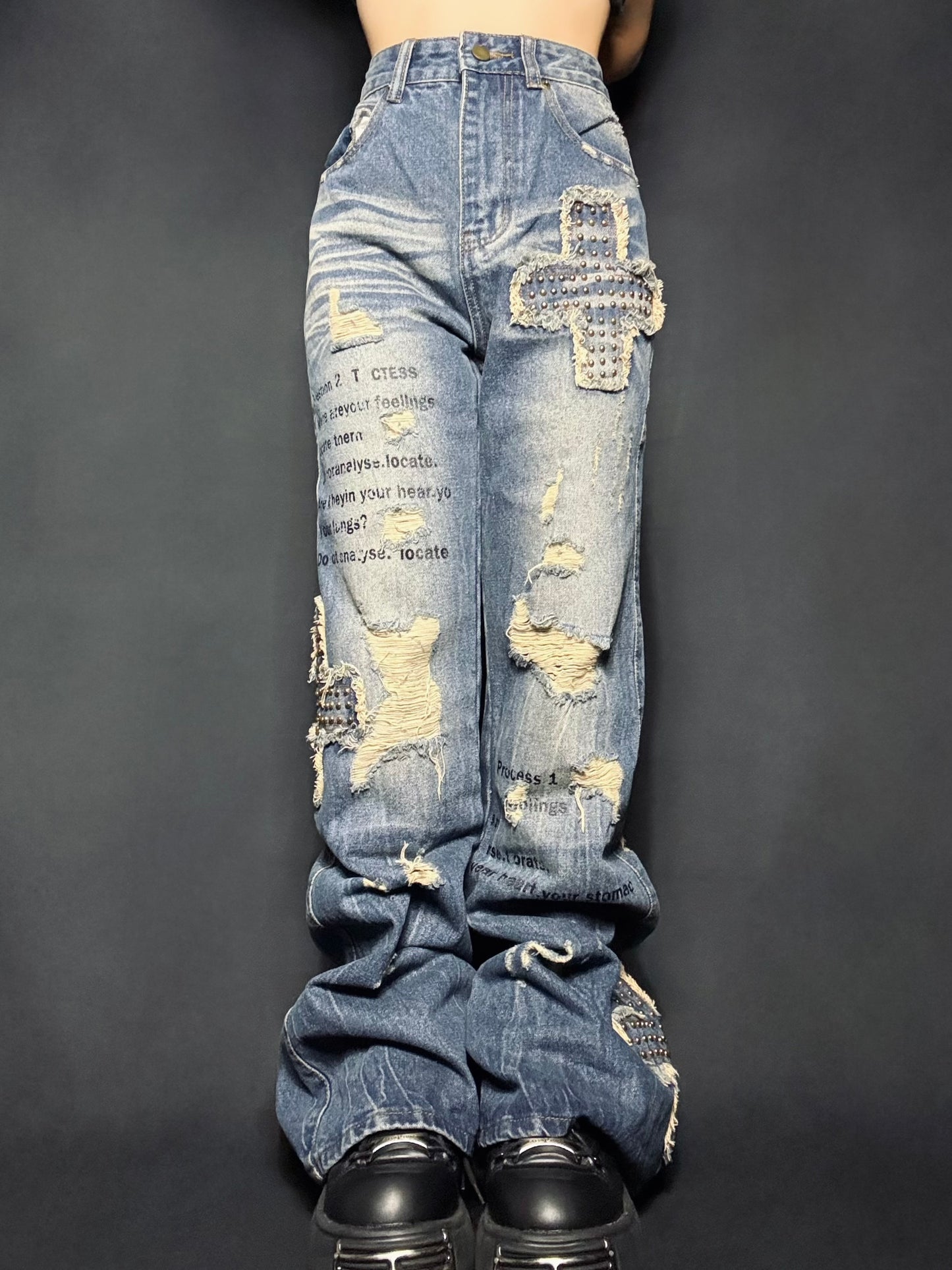 Faith Destroy Denim A279