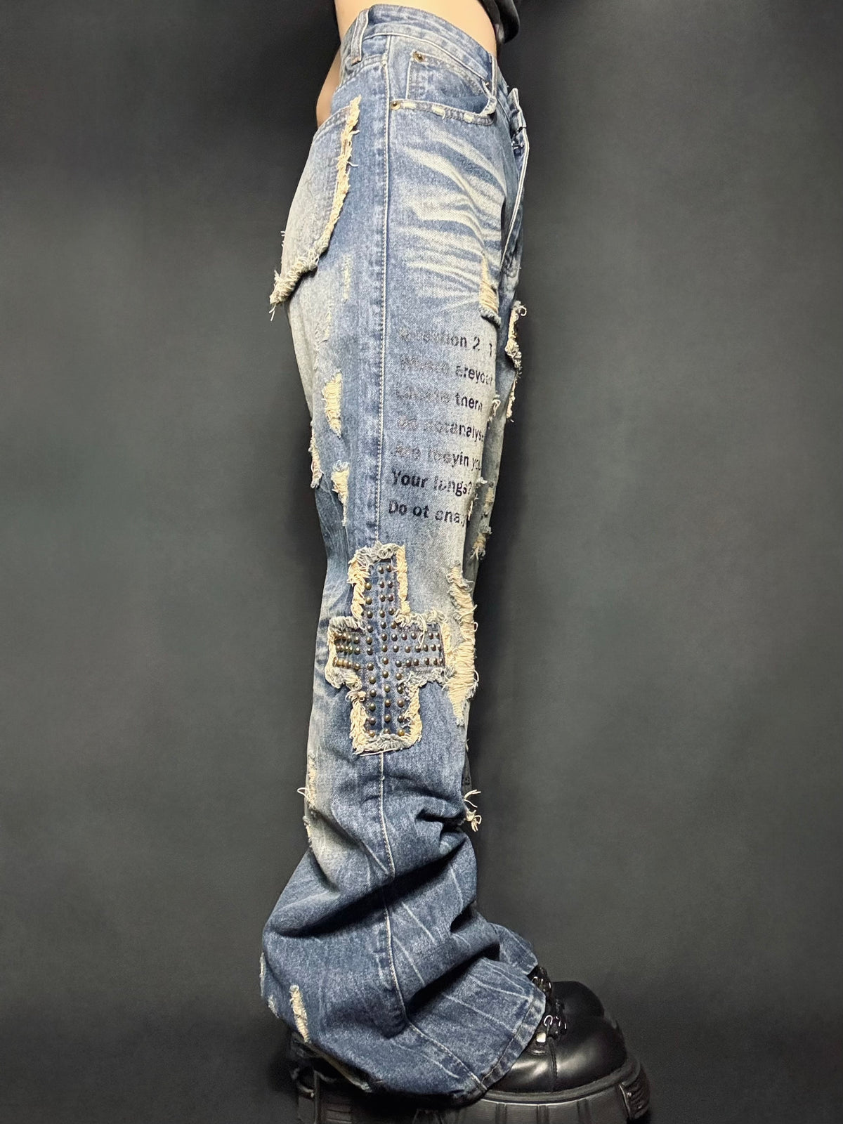 Faith Destroy Denim A279