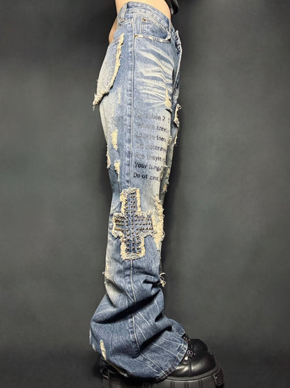 Faith Destroy Denim A279