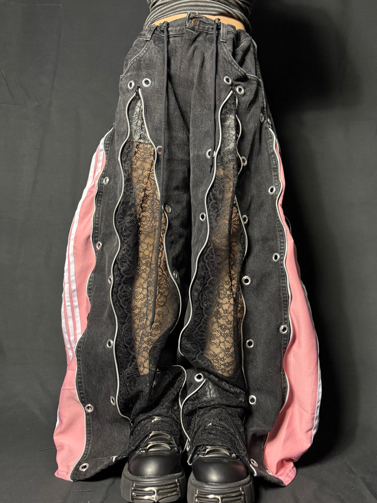 1618 remake lace denim_RB143