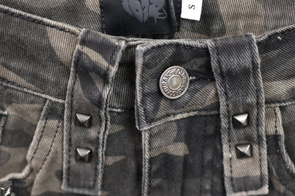 Ripped Camo Pants A326